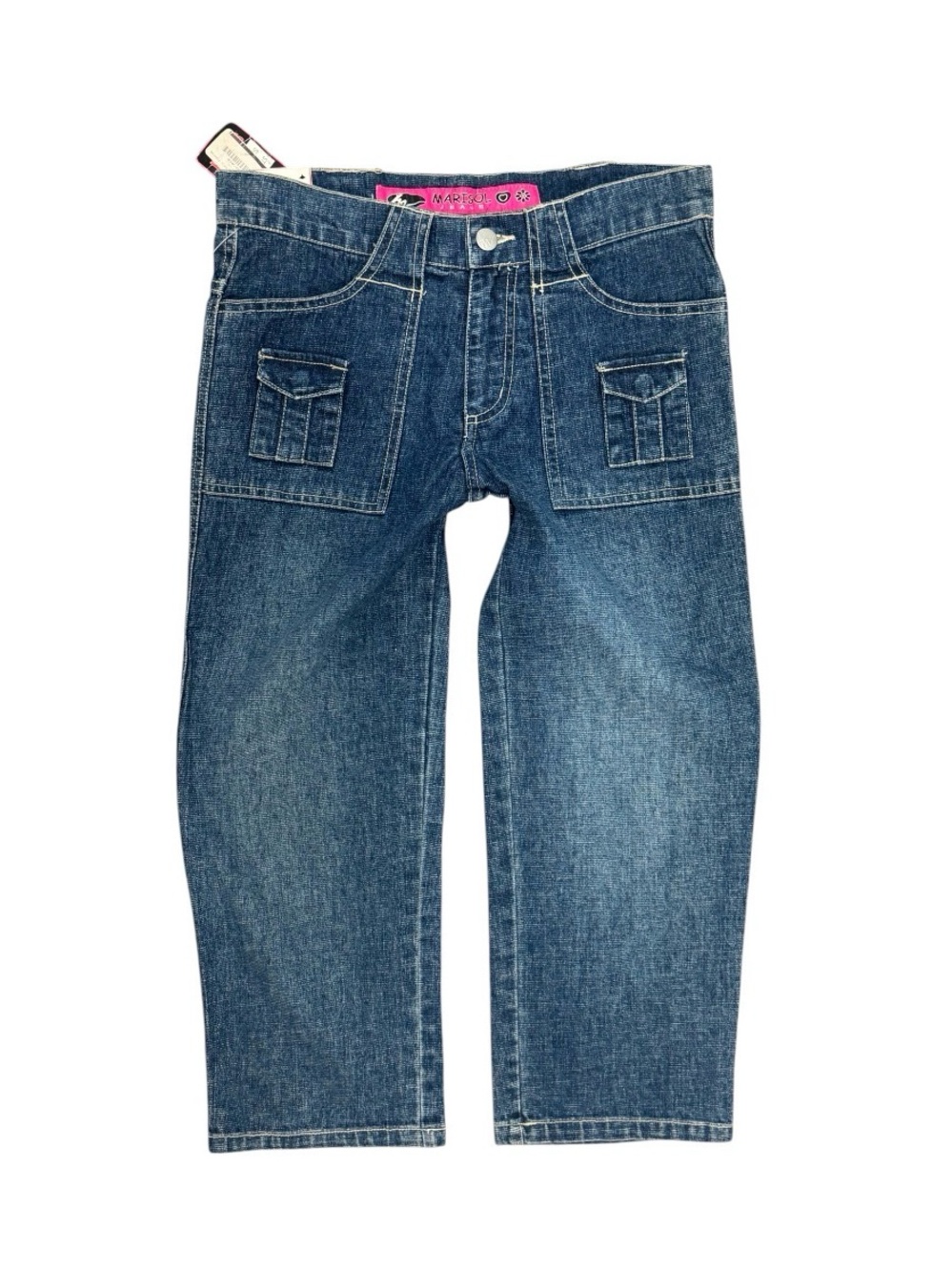 Marisol Denim Capri Y2k Deadstock Jeans NWT